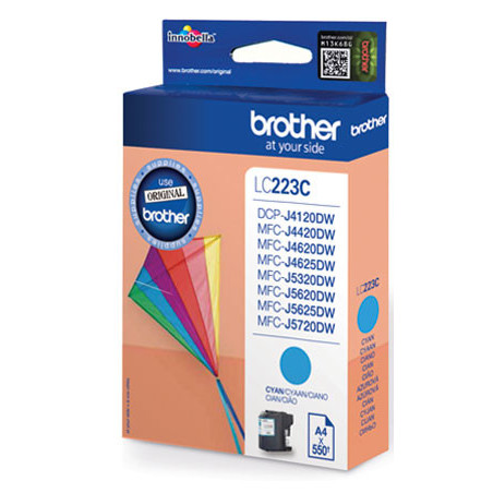 LC223CBP BROTHER Cartucho tinta azul MFC4120DW MFCJ4420DW/MFCJ4620DW larga duracion 550 pags