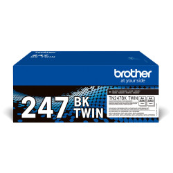 TN247BKTWIN BROTHER pack de 2 cartuchos deToner negro de larga duracion tn247bktwin/TN247BKTWIN