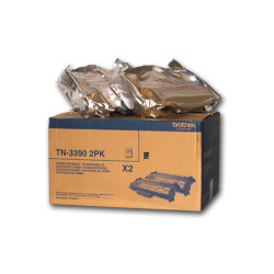 TN3390TWIN BROTHER Toner negro  Pack 2 HL6180DW/MFC8950DW