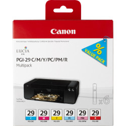 4873B005 Canon PIXMA/PRO-1 Cartucho PGI-29 (pack 6)