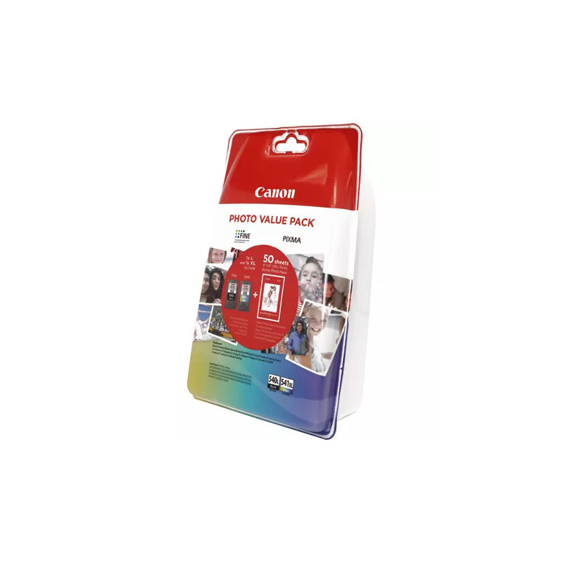 5224B007 CANON Cartucho Negro/Color PG-540L/CL-541XL Pixma MG2150/3150