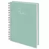 0D0858B26 DEUSTO DIETARIO-D08 BASE WIRE'O 58-PREMIUM 14.1X20.5CM DP B26-VERDE 2026