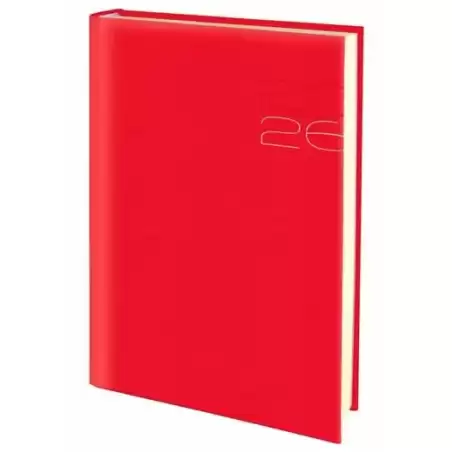 0E1104C20 DEUSTO AGENDA-E11 DÍA 04-POSITANO 17X24CM DP C20-ROJO 2026
