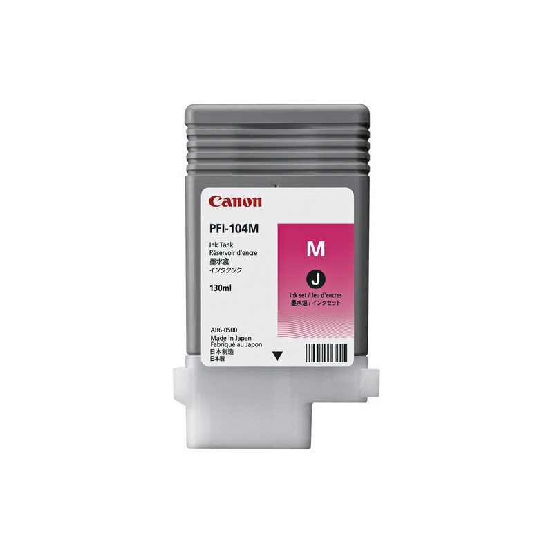 3631B001AA CANON CARTUCHO INYECCION TINTA MAGENTA IPF 650/ 655/750/755 130ML PFI-104M