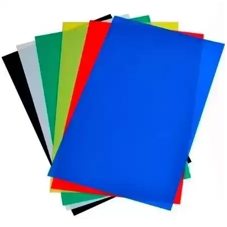 22112 DHP TAPAS ENCUADERNACIÓN 450 MICRAS A4 POLIPROPILENO AZUL -PACK 100U-