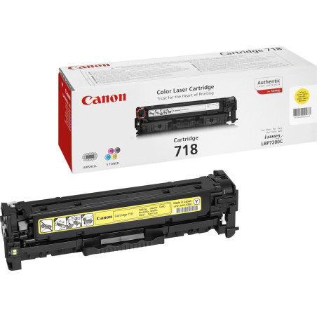 2659B002 Canon LBP-7200CDN SERIE MF83XX Toner amarillo 718Y 2.900 paginas