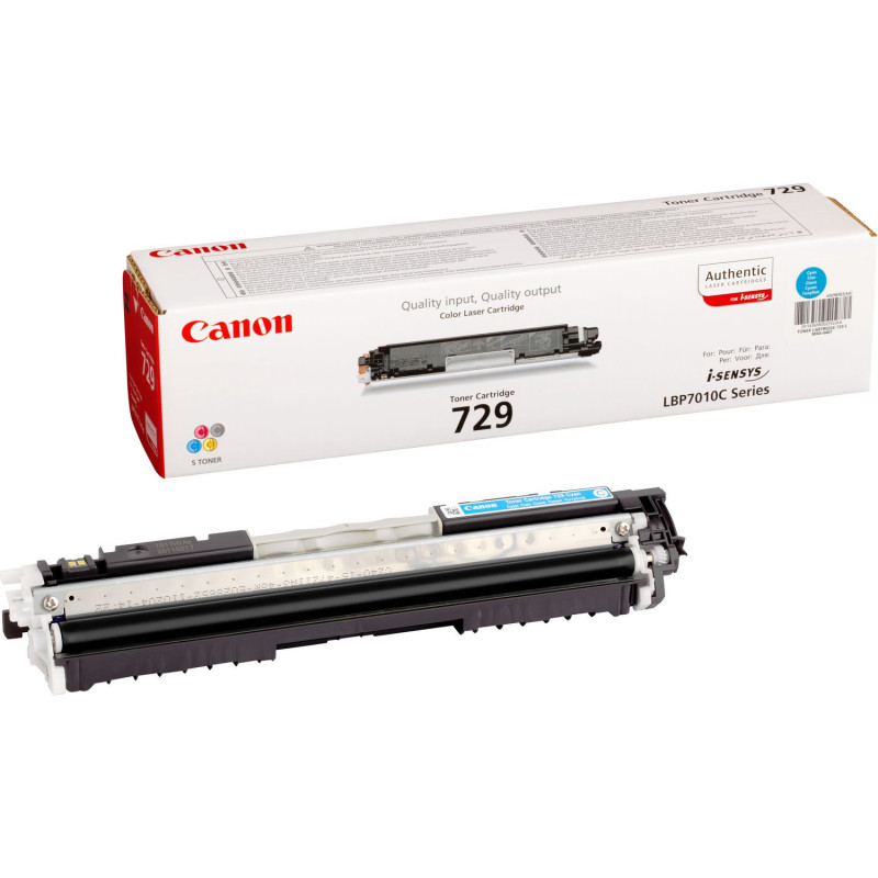 4369B002 Canon I-SENSYS LBP/7010C/7018C Toner Cian 729C