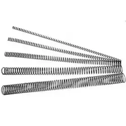 24010 DHP ESPIRAL METÁLICA 4:1 10MM A4 NEGRO C/100