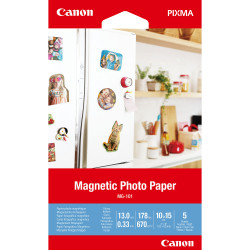 3634C002 CANON Magnetic Photo Paper MG-101 5 hojas