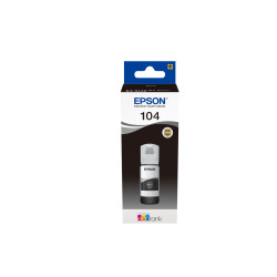 C13T00P140 EPSON tinta 104 EcoTank Black ink bottle