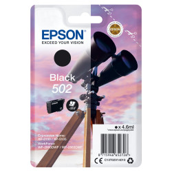 C13T02V14010 EPSON Singlepack Black 502 Ink