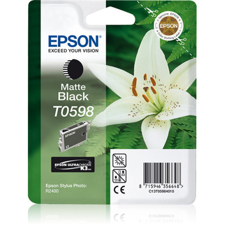 C13T05984010 Epson Stylus Photo R-2400 Cartucho Negro Mate