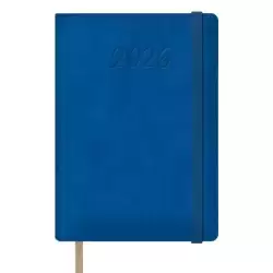 12878-2026 DOHE AGENDA ANUAL SAMBA 15X21CM DP CIERRE C/GOMA AZUL 2026