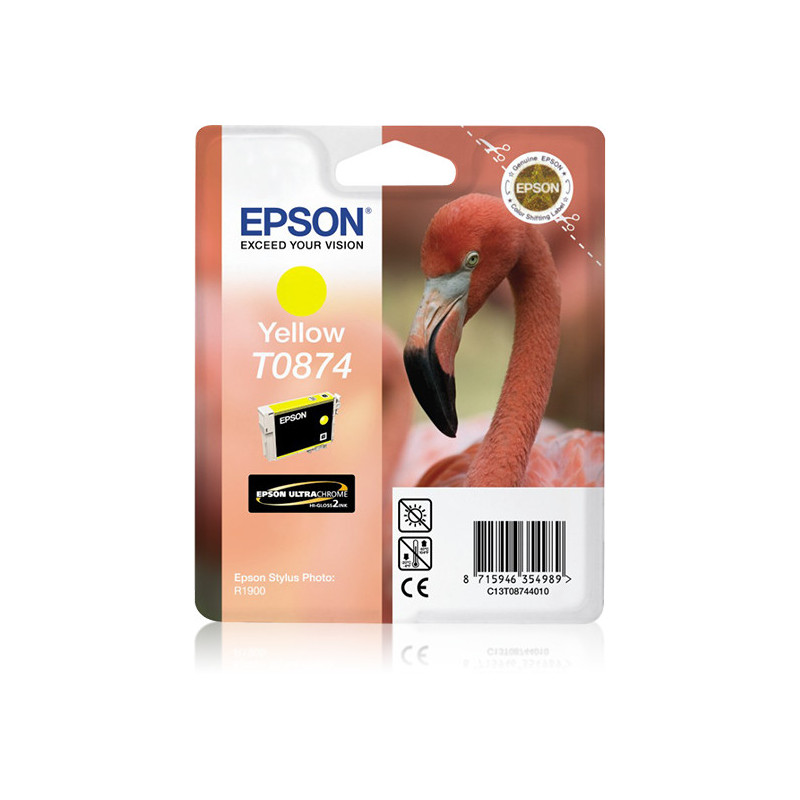 C13T08744010 Epson Stylus Photo R-1900 Cartucho Amarillo