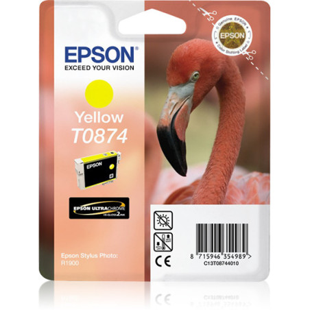 C13T08744010 Epson Stylus Photo R-1900 Cartucho Amarillo