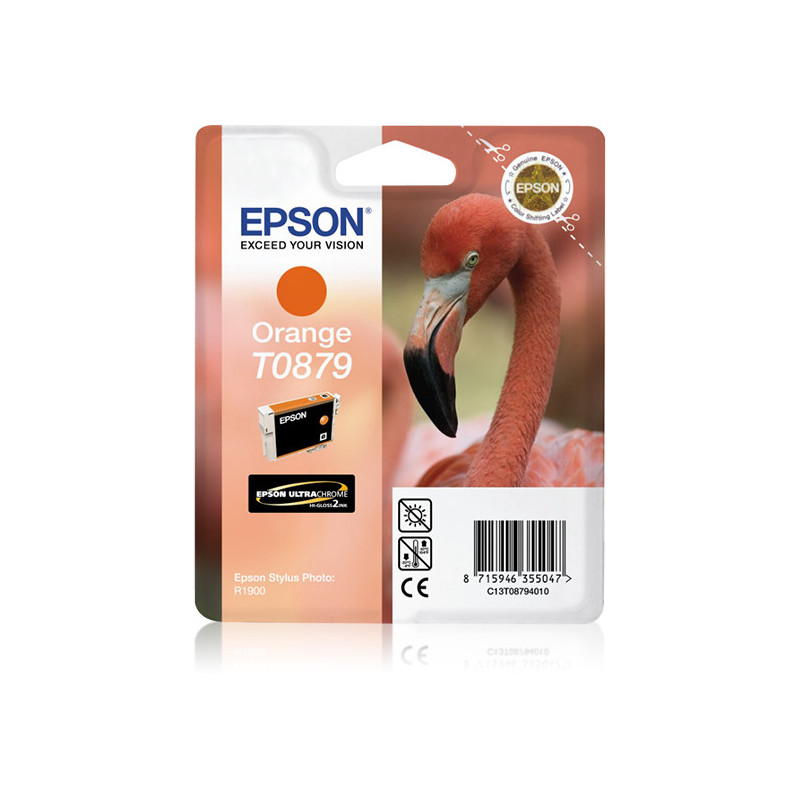 C13T08794010 Epson Stylus Photo R-1900 Cartucho Naranja