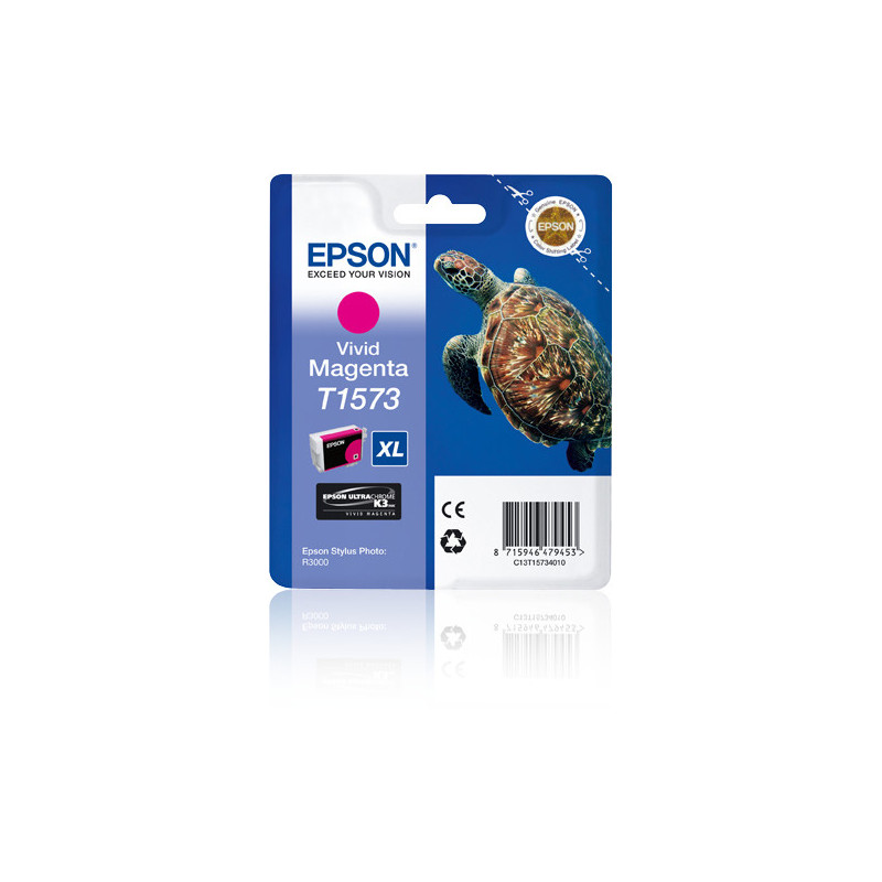 C13T15734010 Epson Stylus Photo R3000 Cartucho Magenta Vivo