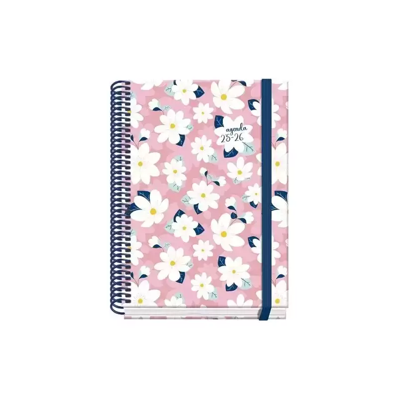 52043 DOHE AGENDA ESCOLAR PRIME A5 ESPIRAL DP CAMOMILLE 2025-2026