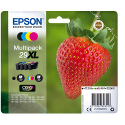 C13T29964022 EPSON Multipack 4-colours 29XL Claria Home Ink FRESA  RF+AM