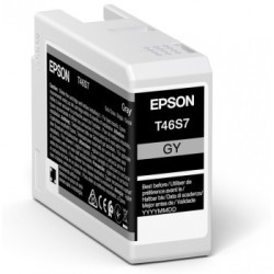 C13T46S700 EPSON  Singlepack Gray T46S7 UltraChrome Pro 10 ink 25ml SC-P700