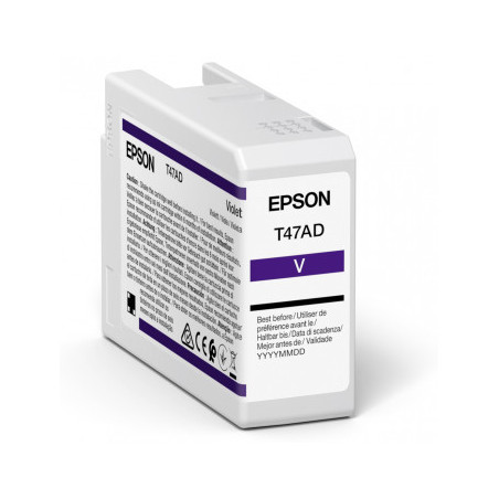 C13T47AD00 EPSON  Singlepack Violet T47AD UltraChrome Pro 10 ink 50ml SC-P900