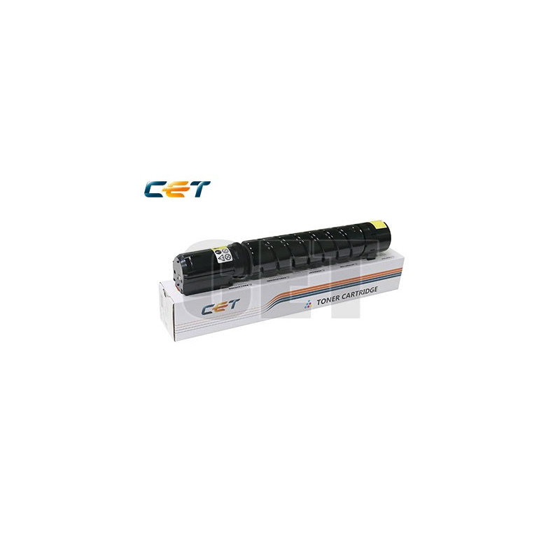 CET Yellow Canon C-EXV55 CPP Toner Cartridge-18K #2185C002AA