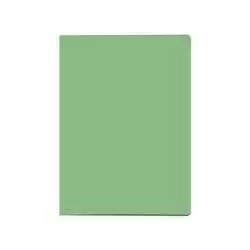 10252 DOHE SUBCARPETA CARTULINA VERDE SUAVE FOLIO FASTENER 180GR -50U-