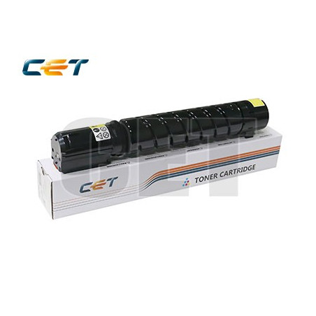 CET Yellow Canon C-EXV47 Toner Cartridge-20K #8519B002AA
