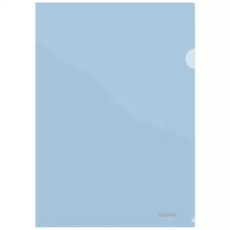 90419 DOHE DOSSIER UÑERO PP A4 AZUL BOLSA -8U-