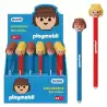 79731 DOHE BOLÍGRAFO BORRABLE PLAYMOBIL 1.0MM TINTA AZUL C/SURTIDOS EXPOSITOR 24 UD