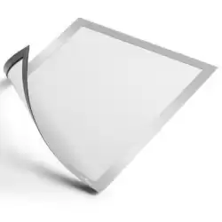 486923 DURABLE MARCO INFORMATIVO MAGNETICO DURAFRAME A4 PLATA -5U-