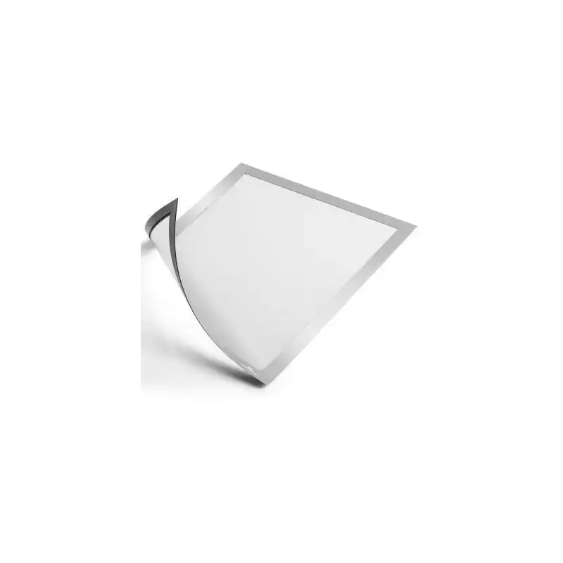 486923 DURABLE MARCO INFORMATIVO MAGNETICO DURAFRAME A4 PLATA -5U-