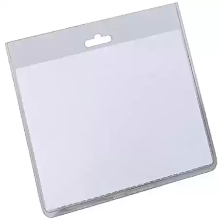 813519 DURABLE PORTANOMBRES PARA IDENTIFICACIÓN 60X90MM PLÁSTICO TRANSPARENTE -20U-