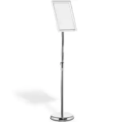 479823 DURABLE ATRIL DE PIE CON MARCO EXPOSITOR A4 DE ALUMINIO