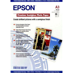 C13S041334 Epson Papel Fotografico Semibrillo (Premium SemiGlossy Photo) A3