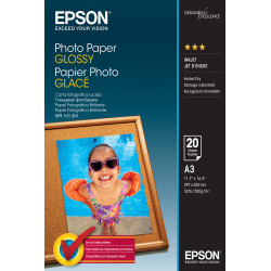 C13S042536 Epson Papel Photo Glossy A3 20 hojas 200 grs
