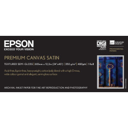 C13S041847 Epson GF Papel Premium Canvas Satin
