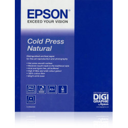 C13S042305 EPSON GF Papel Artístico Cold Press Natural 44&quot x50'