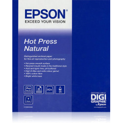 C13S042322 EPSON GF Papel Artístico Hot Press Natural A2