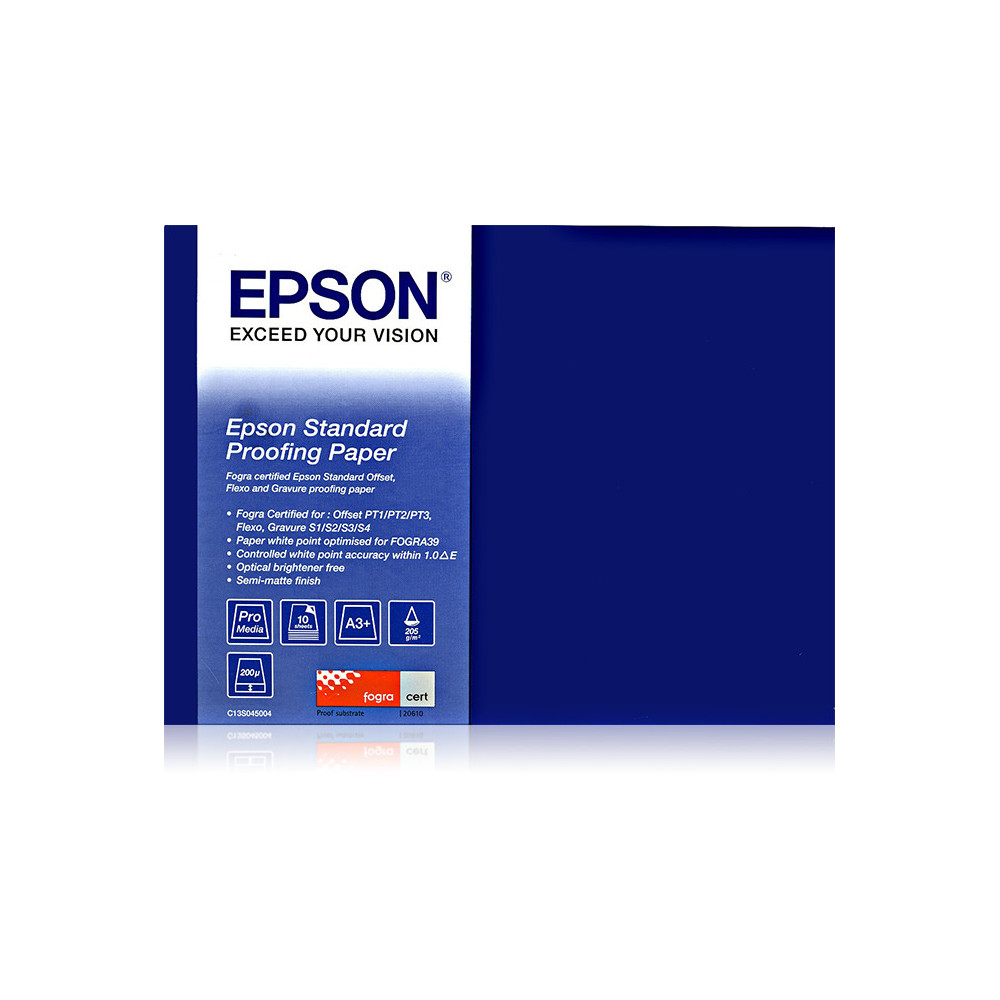 C13S045193 EPSON GF Papel Proofing STANDARD 240 A3++ (100h)