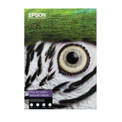 C13S450281 EPSON papel Fine Art Cotton Textured Natural 300 g/m2 - A4