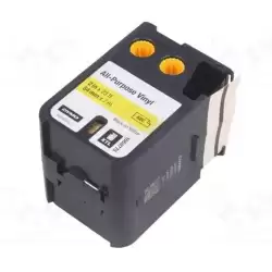 1868775 DYMO CINTA DE TRANSFERENCIA TÉRMINA NEGRO SOBRE AMARILLO 54MMX7M VINILO