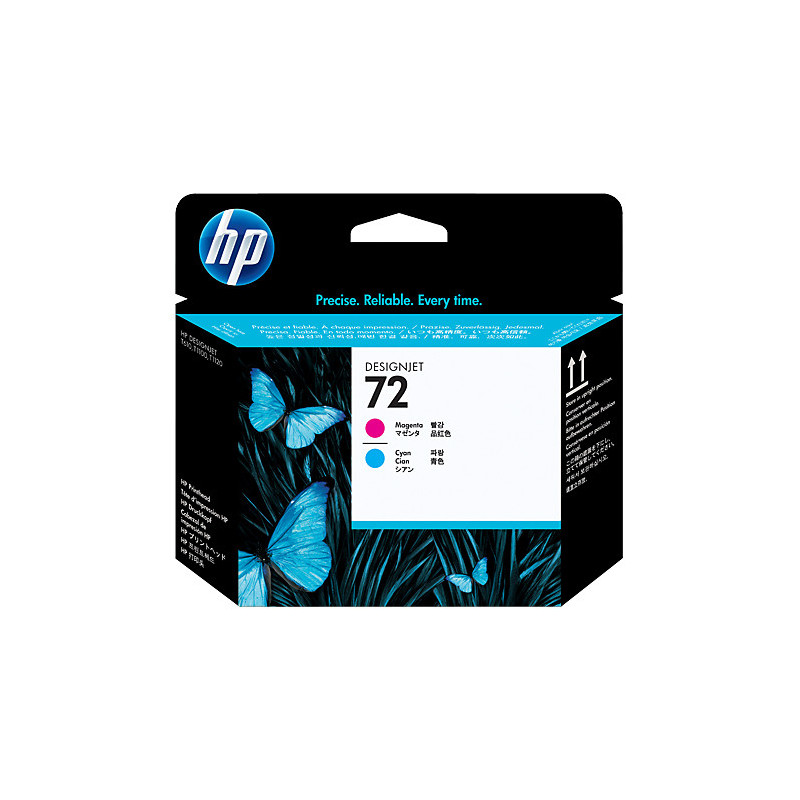 C9383A HP Designjet T610/1100 Cabezal Magenta y Cian nº72