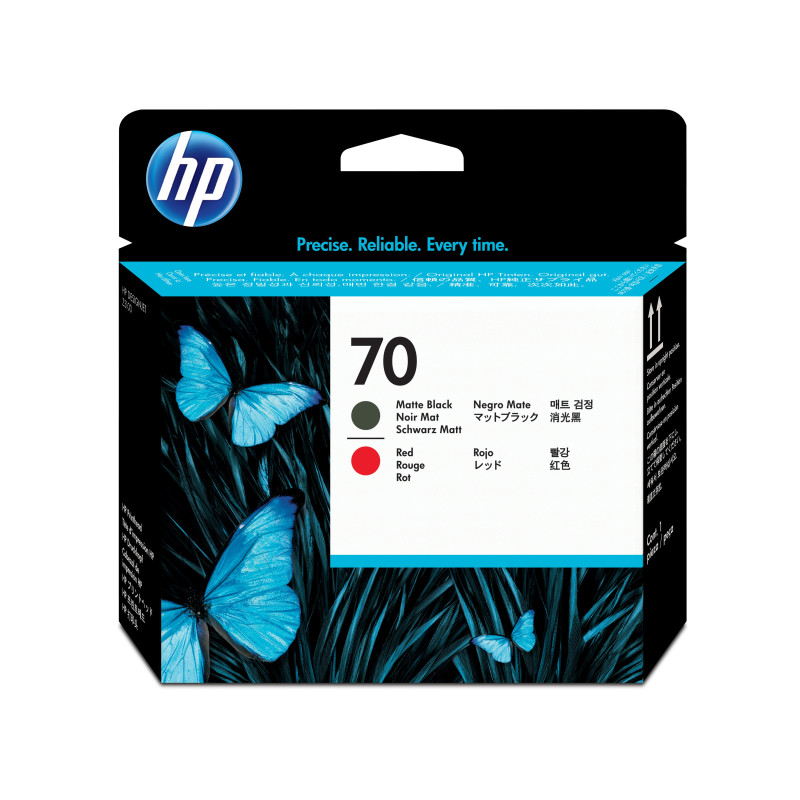 C9409A HP Designjet Z3100 cabezal de impresion negro mate y rojo nº70 - desc