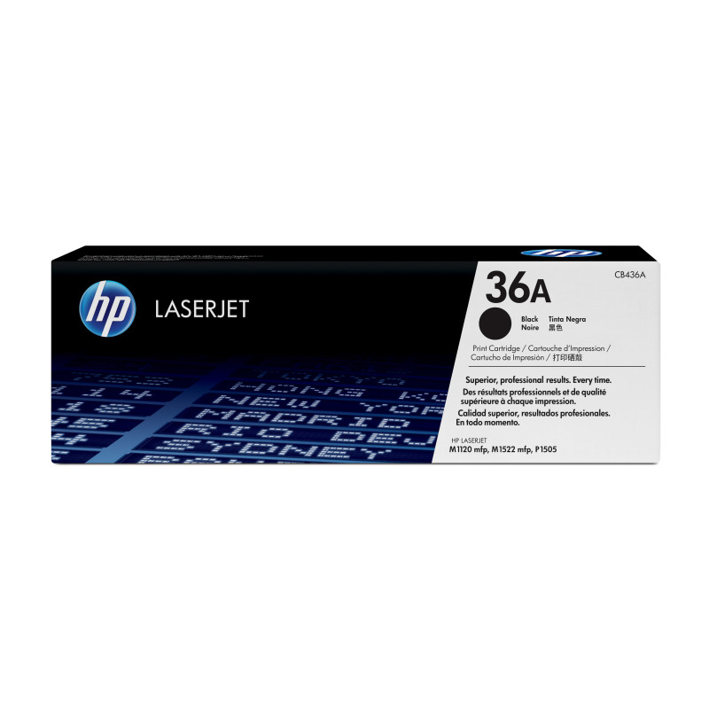 CB436A HP Laserjet P1505/M1522/M1120 Toner negro (2.000 pag.)