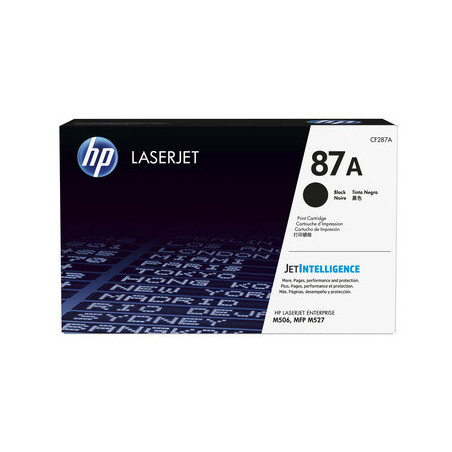 CF287A HP Toner LaserJet Enterprise M501/506dn/M527 Negro 87A 9.000 paginas