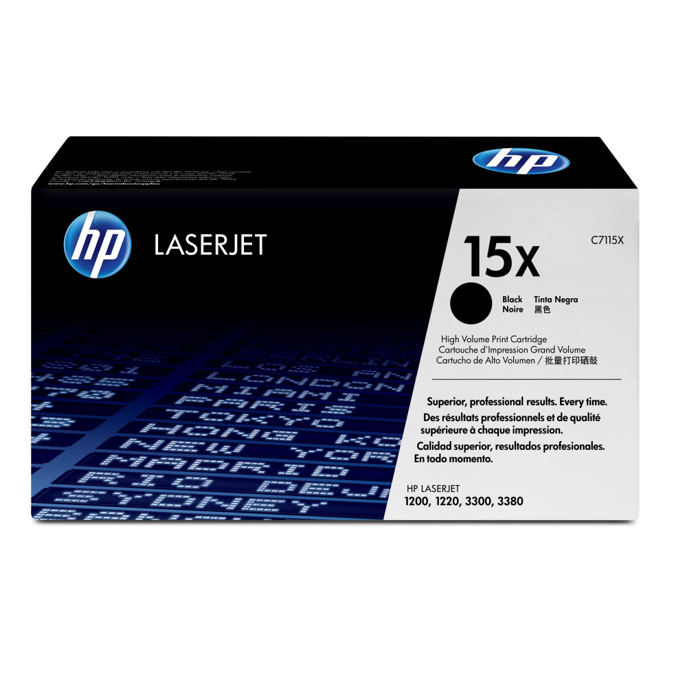 C7115X HP Laserjet /1200/1220/ 3300/3320/ 3330/3380 Toner Alta Capacidad