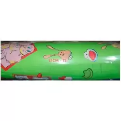 1-BOB31-16 DM BOBINA DE PAPEL DE REGALO 31CM X 70M S/100 DISEÑO 31-16 ESTAMPADO MULTICOLOR