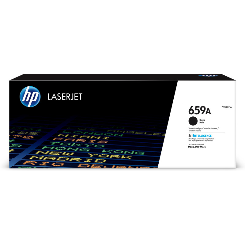 W2010A HP Color Laserjet M856 Toner negro 659A