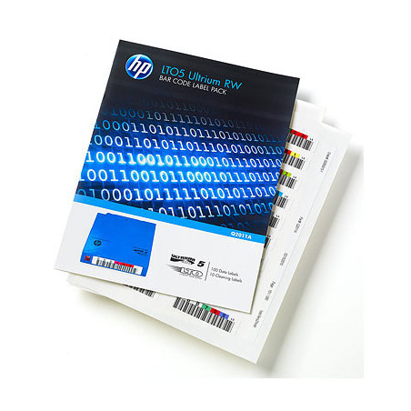 Q2011A HP LTO Ultrium 5 RW Pack de 100 Etiquetas